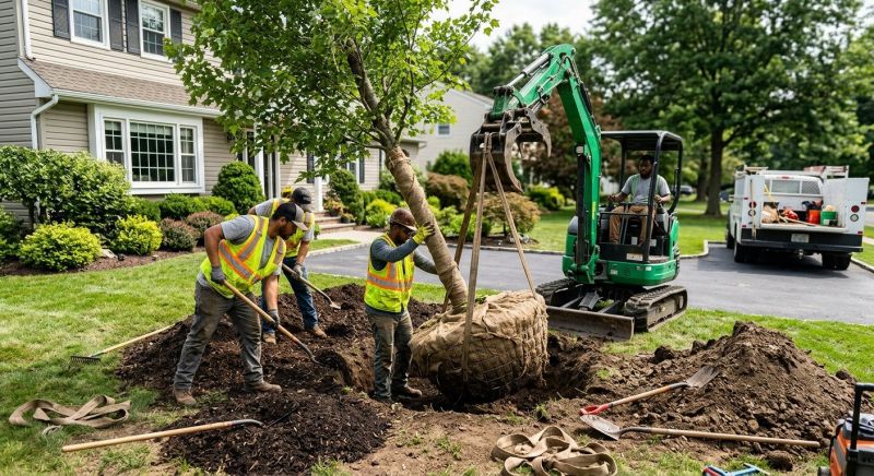 Apple Tree Planting in Ventura County, CA